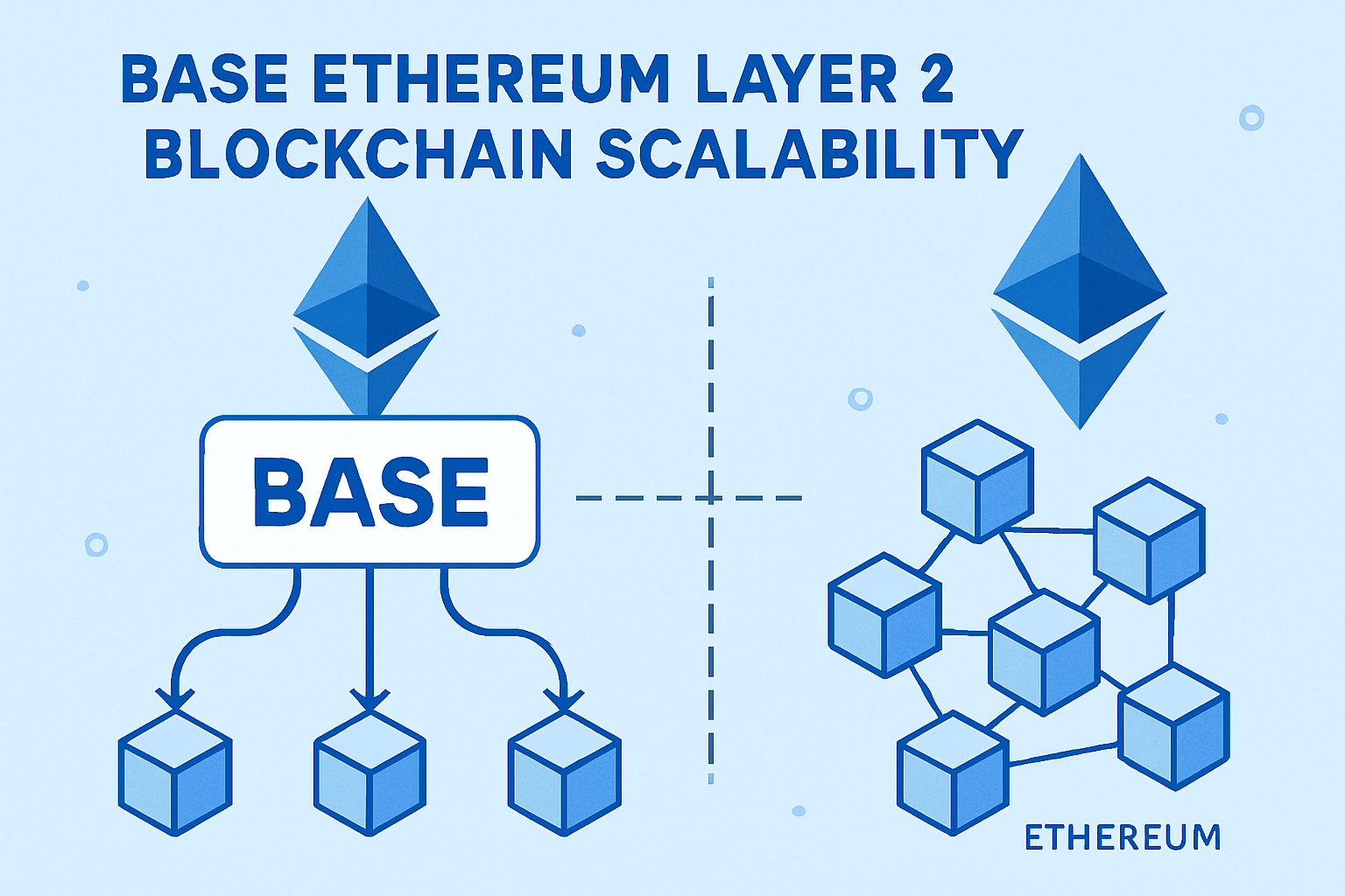 Base Ethereum Layer 2 blockchain scalability