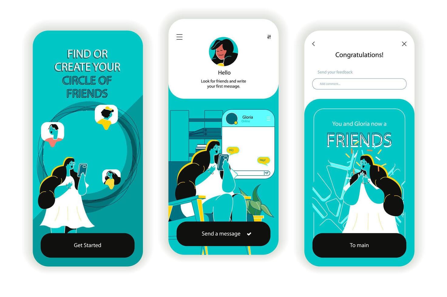 Friend.tech app interface